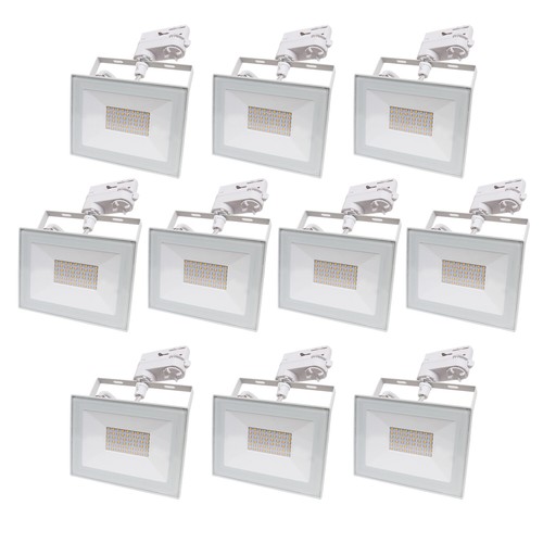 10x led stromschienenstrahler - 10x,