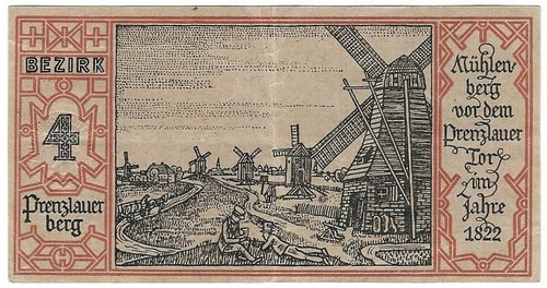 Notgeld stadt berlin - stadt,