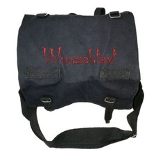 Große bestickte Kampftasche