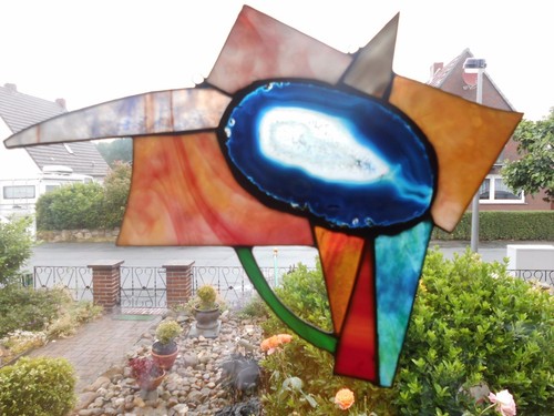 Fensterbild,Handarbeit,Tiffany