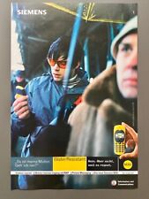 Siemens M35i Outdoor Handy Mobiltelefon 2000 Vintage Ad Werbung Reklame
