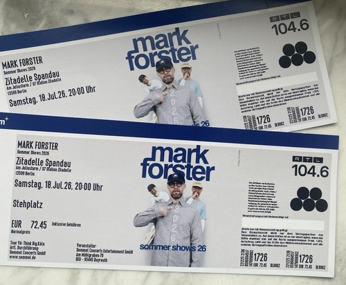 Mark forster sommer show - mark,