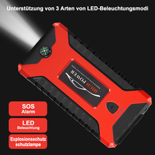 99800MAH AUTO KFZ STARTHILFE JUMP STARTER 12V LADEGERÄT BOOSTER POWERBANK PKW 