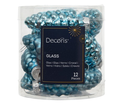 Glas zapfen 6cm - 12,