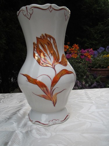 Blumenvase aus porzellan - blumenvase,