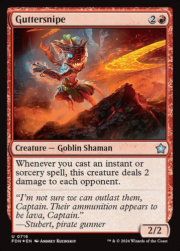 Magic mtg guttersnipe - guttersnipe, sfdn-716