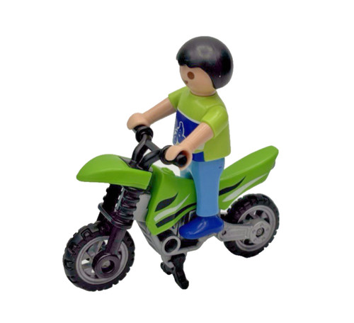 Playmobil motocross junge kind - playmobil,