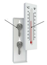 Safe "Thermometer" - getarnte Schlüssel Versteck Geheim Fach Tresor Geld