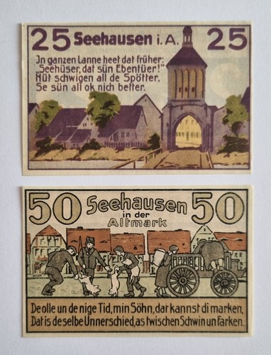 Alte geldscheine notgeld - alte, geldscheine,