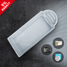 GFK Pool, Schwimmbecken 6 x 3 x 1,5 Einbaubecken Fertigpool HERSTELLER