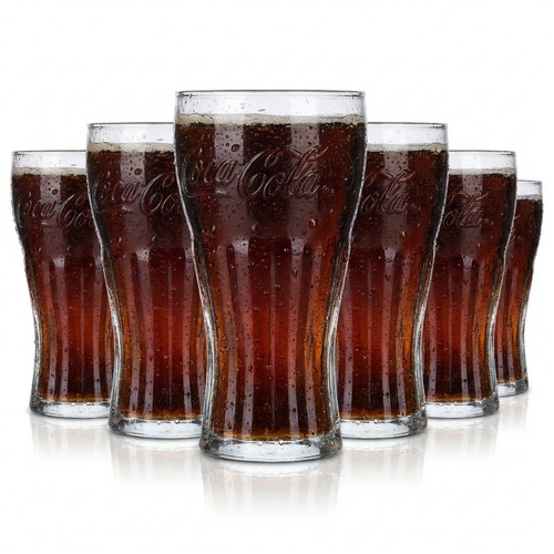 Coca cola glas 4l - 6x,