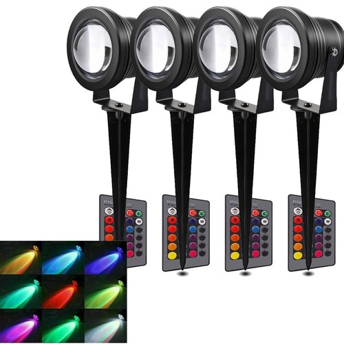 Led gartenspots rgb - led,