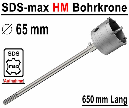 Sds max bohrkrone 65mm x - Ø,