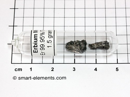 Erbium metall 1 - metall, 1.5g
