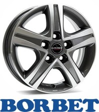 4x Borbet CWD 7,0X17 5/108