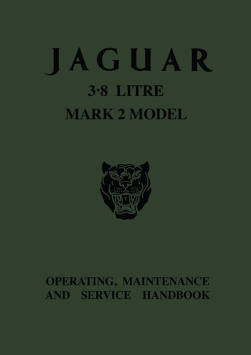 Jaguar handbook 3 8 - 2, (3.8
