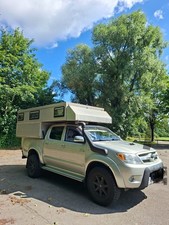 Toyota Hilux mit Absetzkabine. Bj, 2007 , 170000 km ,