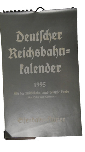 Deutscher reichsbahn kalender - deutscher,