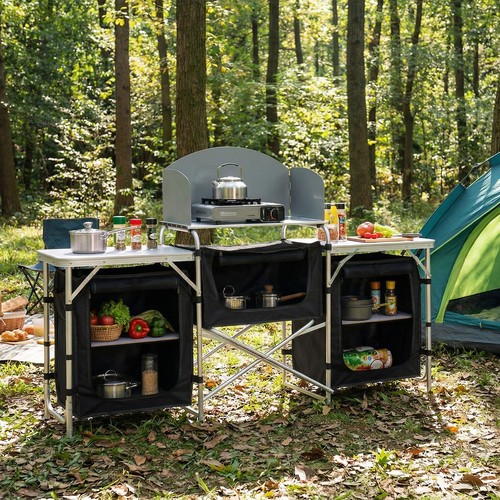 Campingküche alu küchenbox - campingküche,
