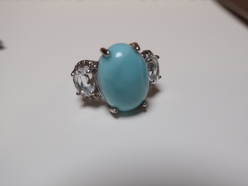 Larimar sterling silber - sterling, ring