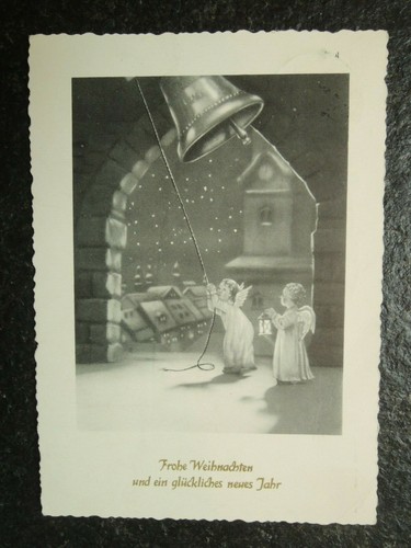 Alte weihnachten engel - ak,