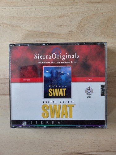 Police quest swat 4cd rom - swat, 4cd-rom