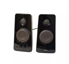 Trust Tytan PC Lautsprecher Audio 2.0 Speaker Set Schwarz 18 W 3.5mm AUX Jack 
