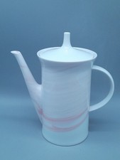 Rosenthal Hans Theo Baumann Kaffeekanne Berlin Marble rosa 22,5 cm Porzellan
