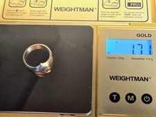 Schwarzer Opal Stein Inlay