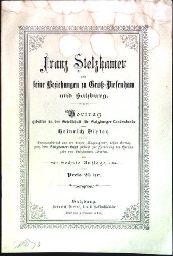 Franz stelzhamer und - franz,
