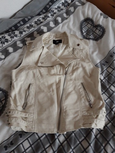 Damen lederweste gr 40 - -lederweste,