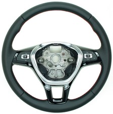 Leder Lenkrad für VW T6 Multivan Caravelle Bus Transporter Amarok neu bezogen RN