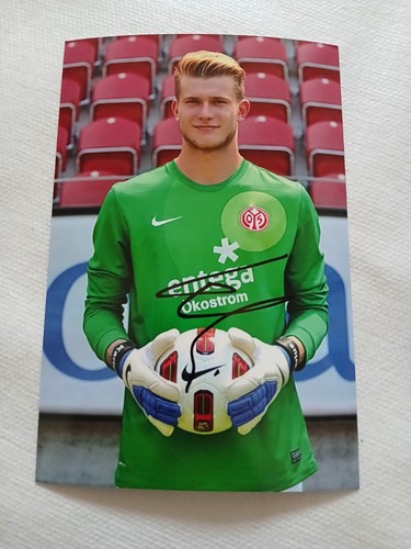 Signiertes foto loris karius - signiertes,