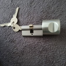 IKON  Schließzylinder Türschloss Profil Zylinder 60 mm mit Schließknauf 