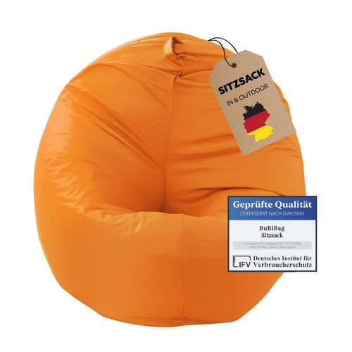 Sitzsack 2in1 orange 155cm - 2in1,