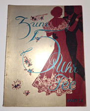 altes Notenheft " Zum 5 Uhr Tee " Band 26, 21 Lieder für Gesang und Klavier