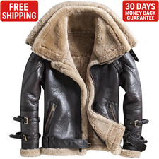 Herren B3 Raf Echtleder Jacke