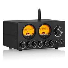 Douk Audio EQ5 TONE 5-Band Bluetooth Vorverstärker EQ Equalizer mit VU Meter