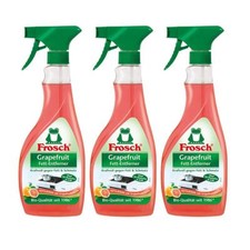 Frosch Fett-Entferner Grapefruit 500ml kraftvoll gegen Fett & Schmutz (3er Pack)