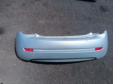 Lancia Ypsilon 843 Stoßstange Stoßfänger Hinten Silber 605/B Kratzer!