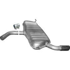 Rear muffler silencer exhaust
