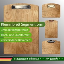 Bütic Holz Klemmbrett