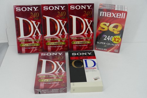 Sony 240 maxell vhs - sony, +