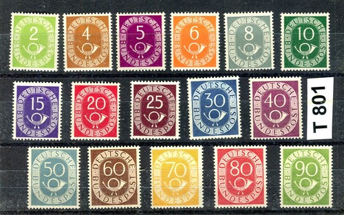 Bund 123 138 posthorn - bund, satz