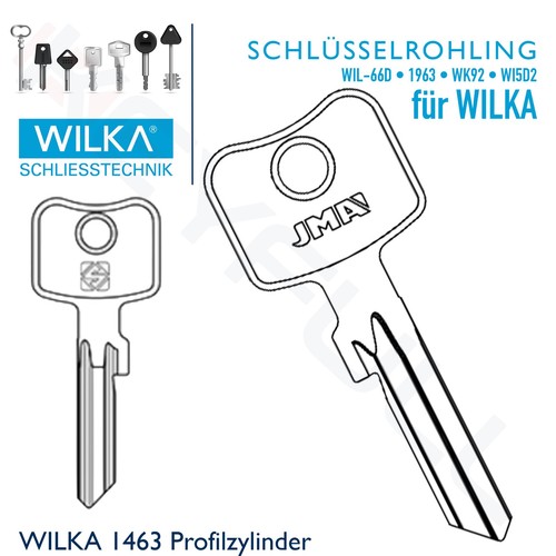 Wilka schlüsselrohling - wilka,