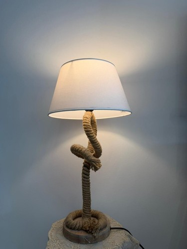 Maritime tischlampe seil lampe - tischlampe,