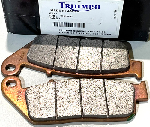 Bremsbeläge vorne triumph - bremsbeläge,