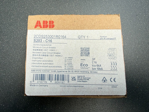 Abb s203 c16 - abb, s203-c16