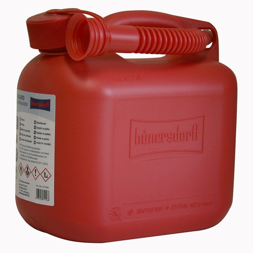Benzinkanister rot - benzinkanister, 5l