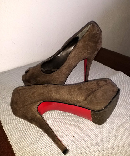 High heels plateau - heels, "coco